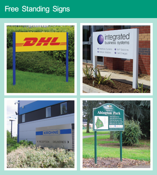 Free Standing Signage Abbott Signs